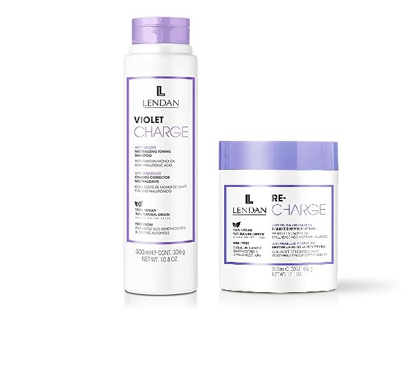 Violet Shampoo 300ml + Mask 500ml A432