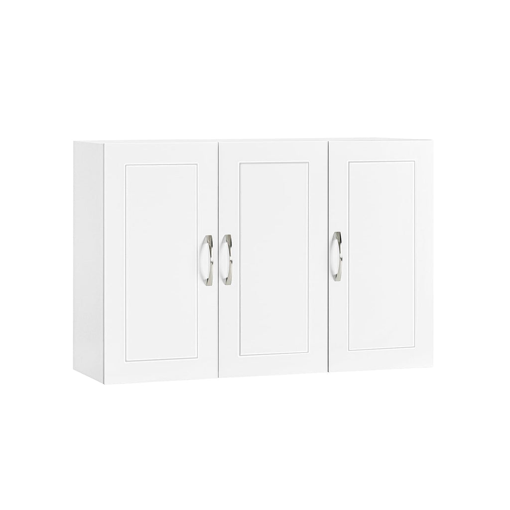 White 3-Door Bathroom Wall Cabinet P922