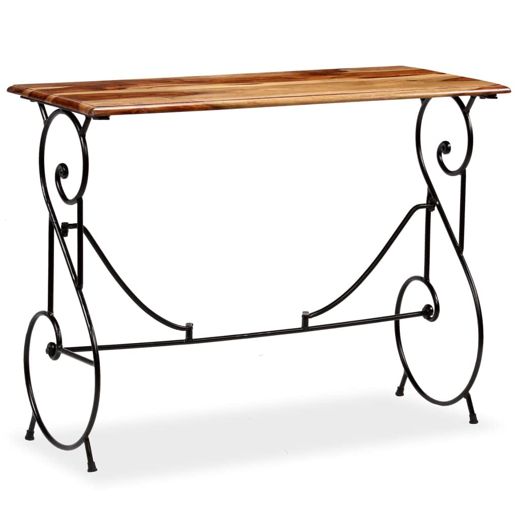 Solid Sheesham Wood Console Table H701105