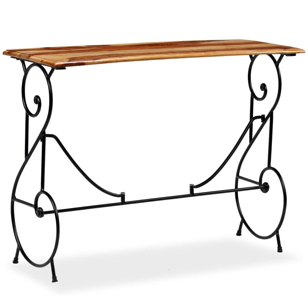 Solid Sheesham Wood Console Table H701105
