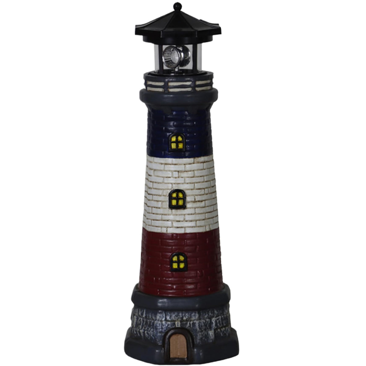 15 Inch Waterproof Rotating LED Lighthouse Lamp T9249