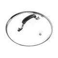 10 Inch Tempered Glass Lid with Silicone Handle O9064