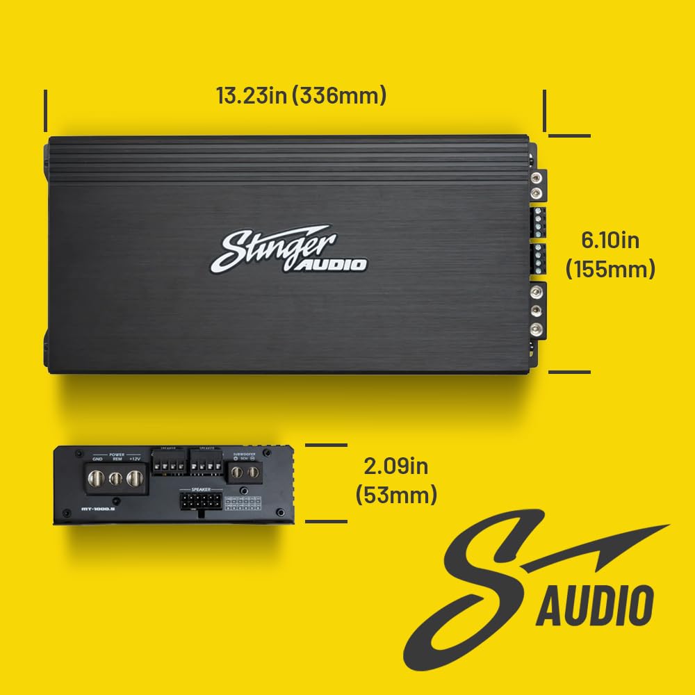 1200W 5-Channel Class D Car Audio Amplifier Z271