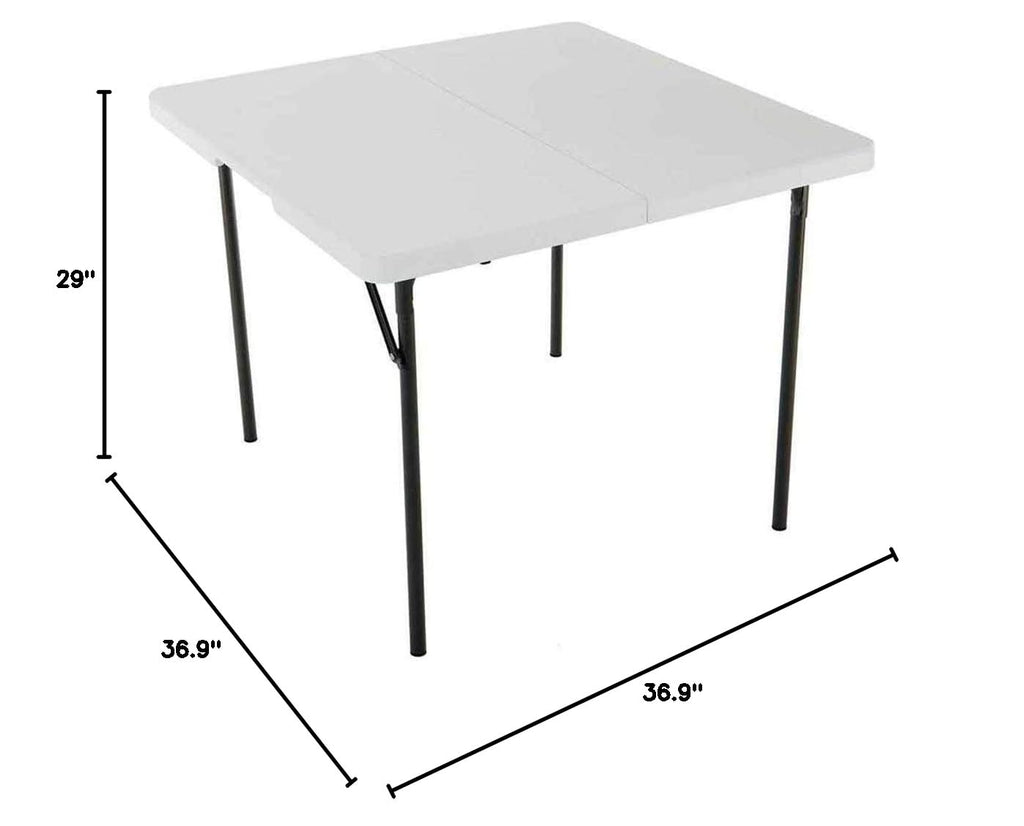 37-Inch Square Fold-in-Half Table O27434