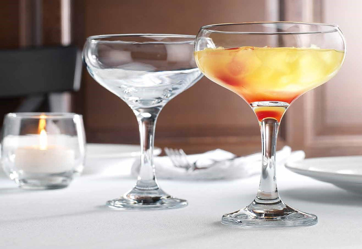 9.5 oz Coupe Cocktail Glasses Set 6 Pcs T812103