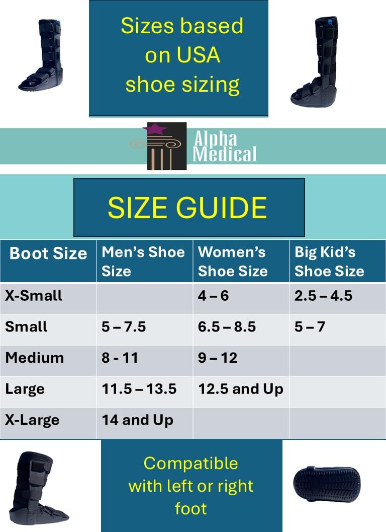 Tall Fracture Boot Walking Boot Medium B1855