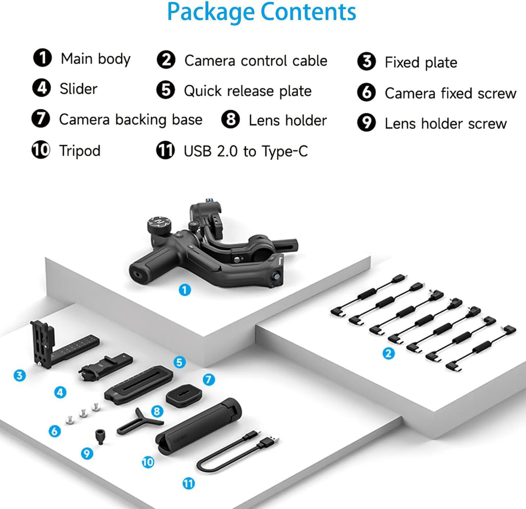 Camera Gimbal Stabilizer with AI Tracking S109487