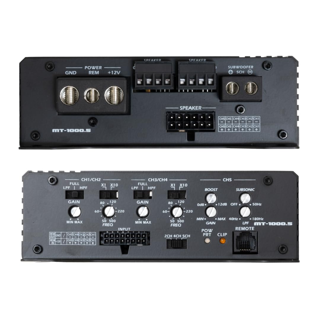 1200W 5-Channel Class D Car Audio Amplifier Z271