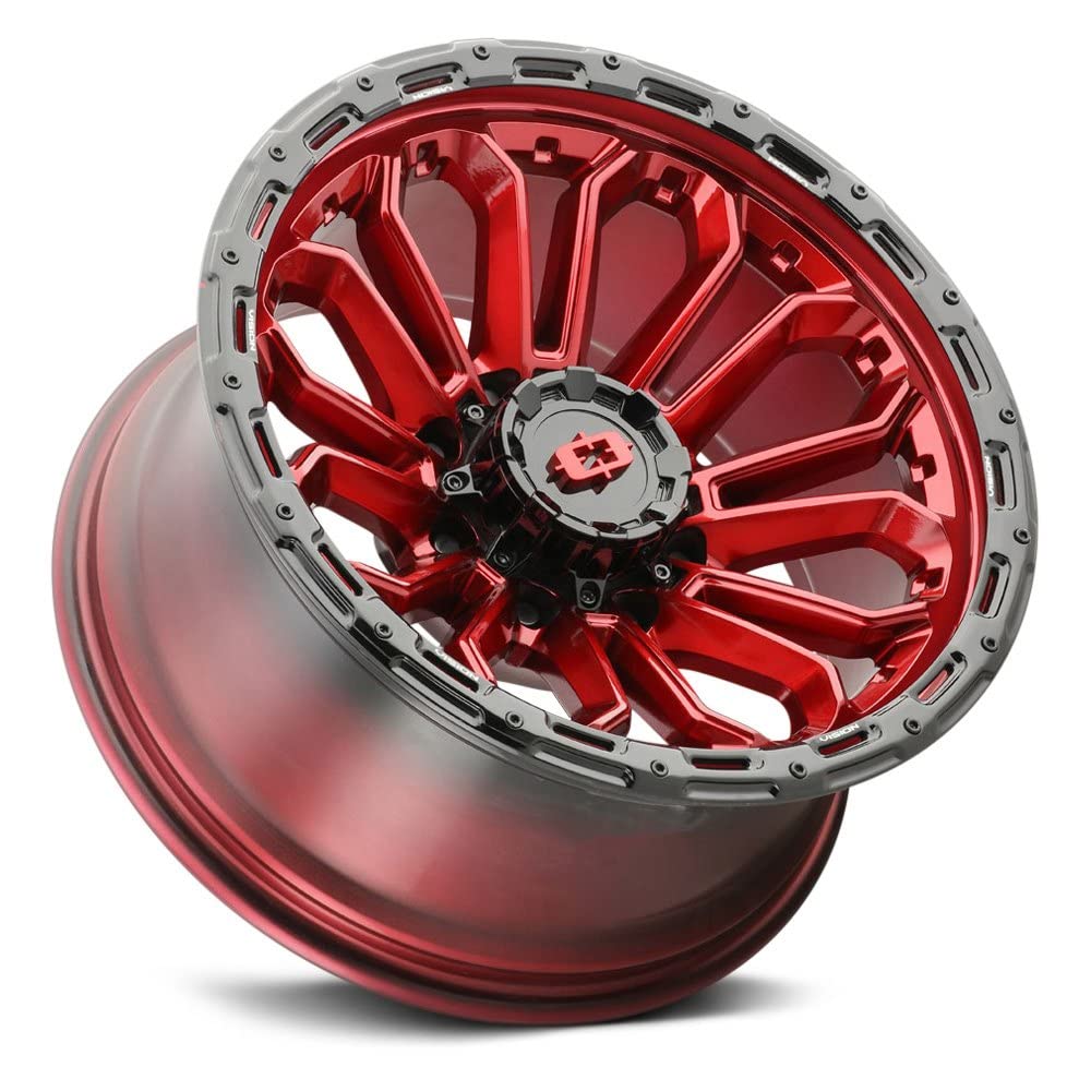 20x9 8x170 +12mm Red Wheel Rim 20" B87774