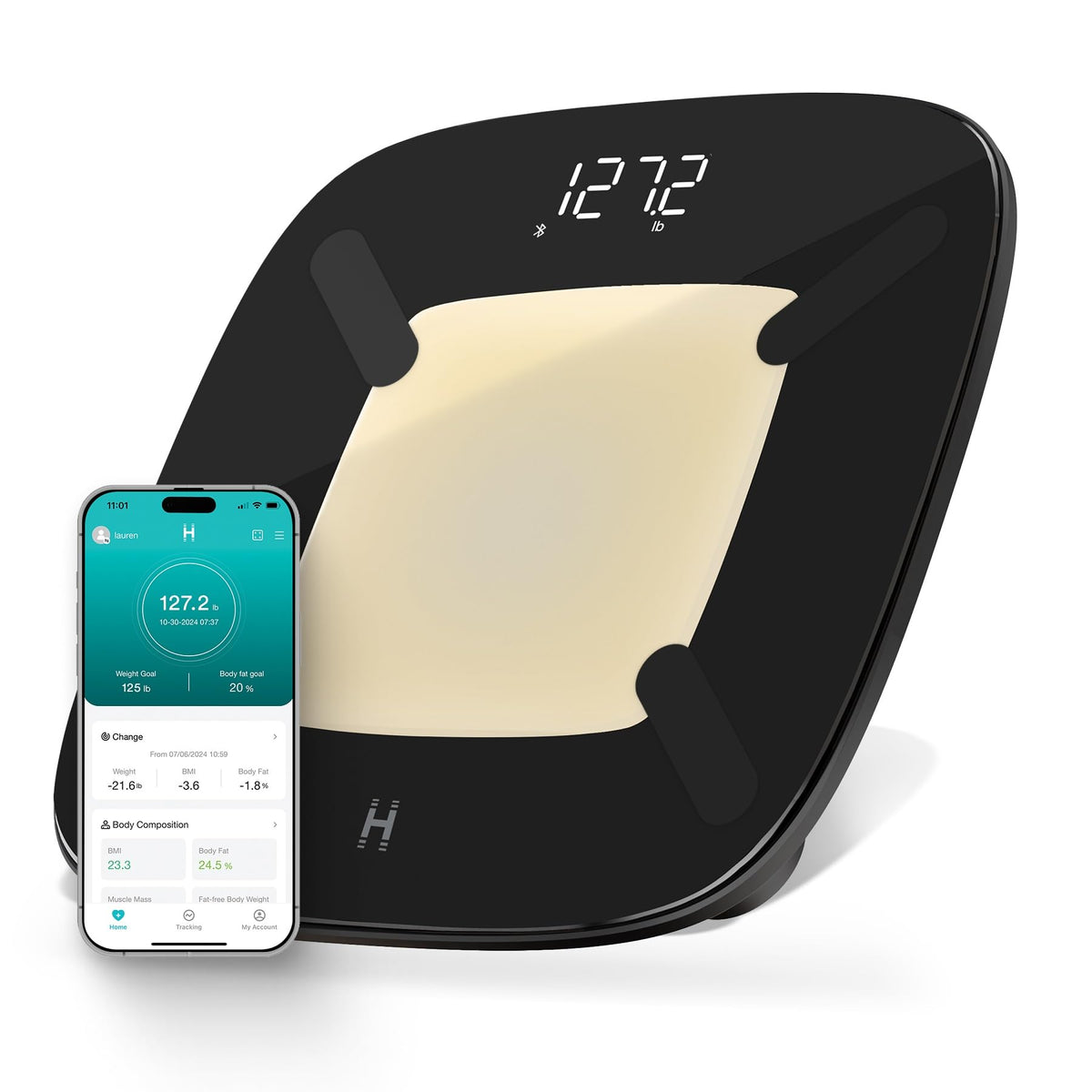 Digital Smart Scale Black J90445