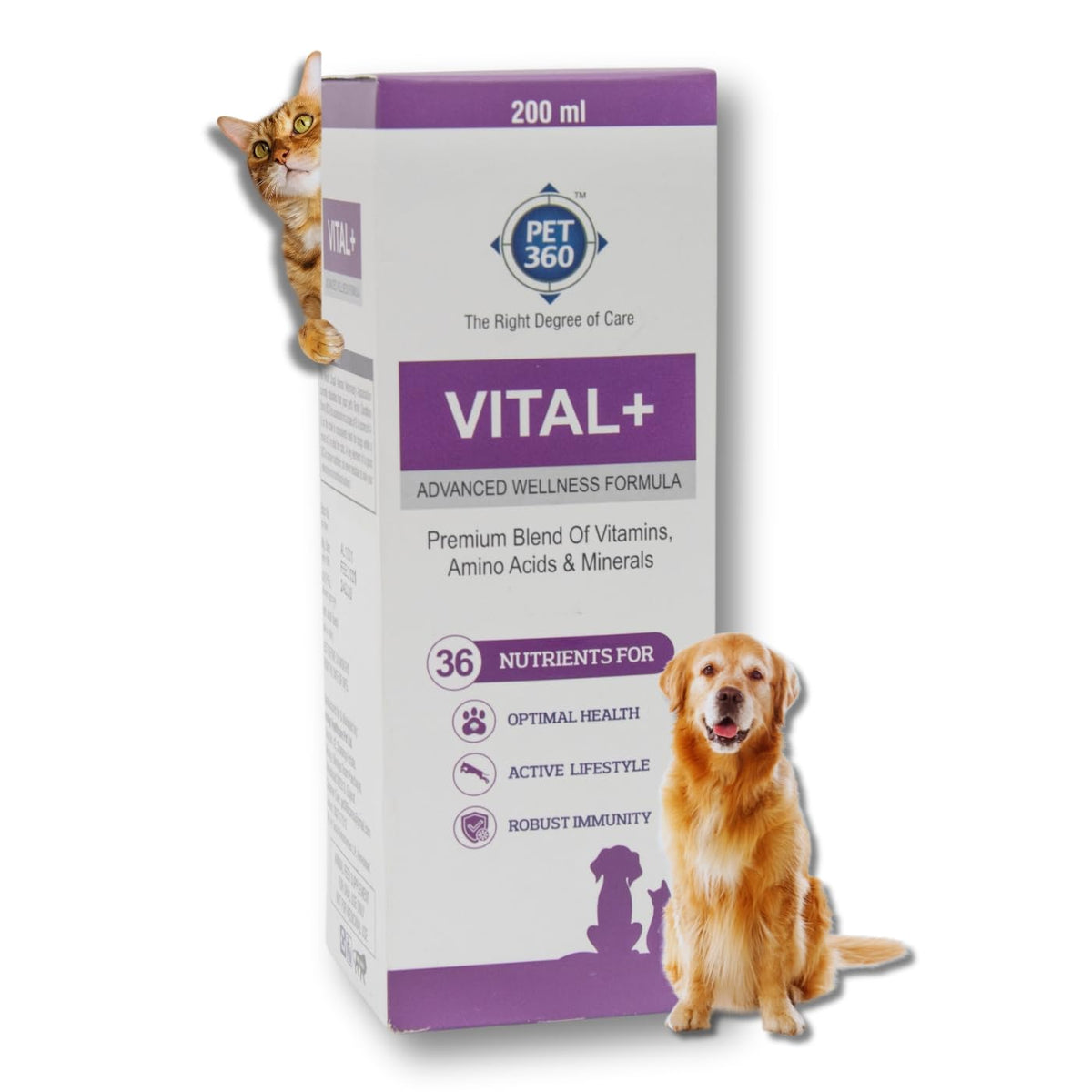 Multivitamin Syrup Nutritional Supplement for Dogs & Cats 200 ml I658