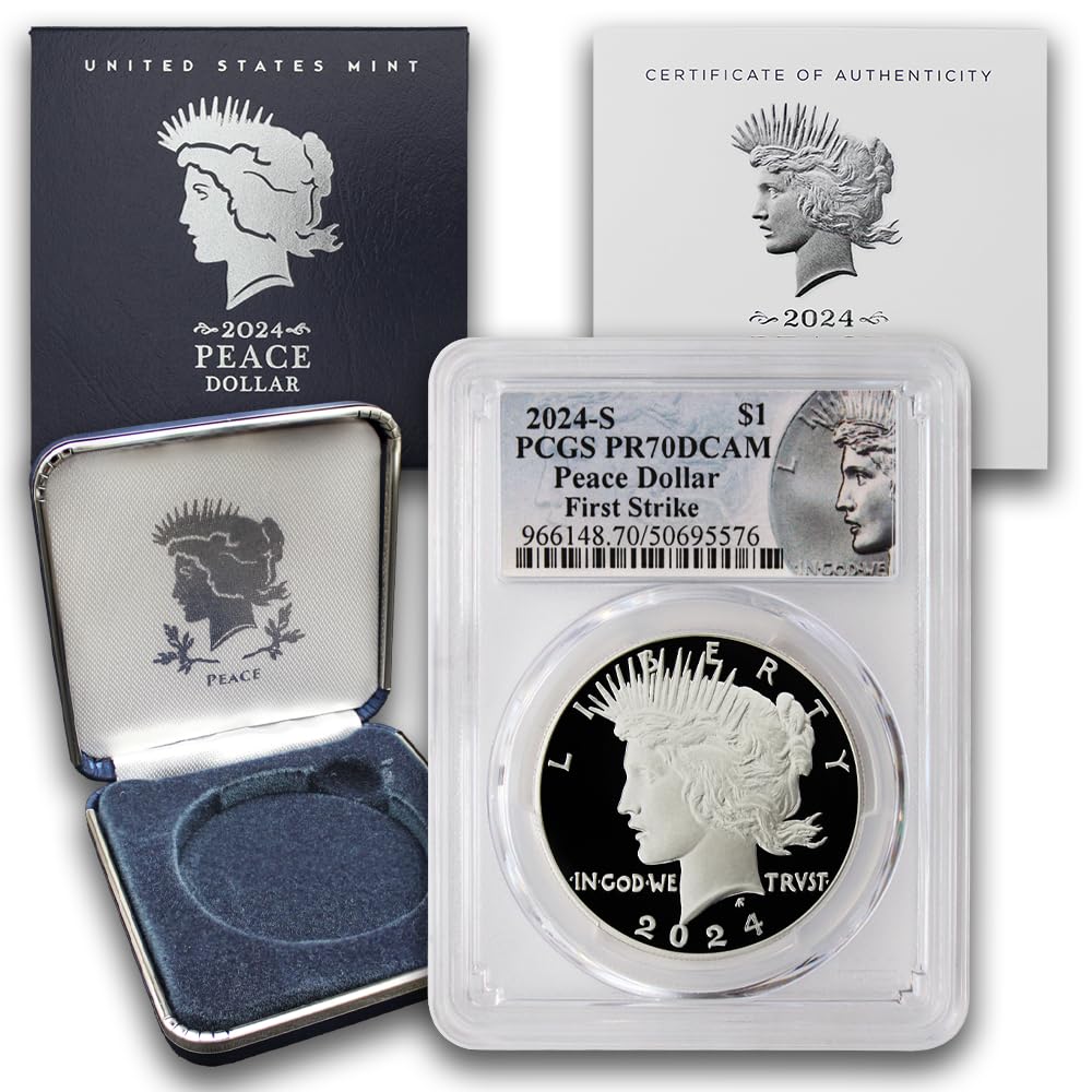 2024 American Silver Peace Dollar Proof E493316