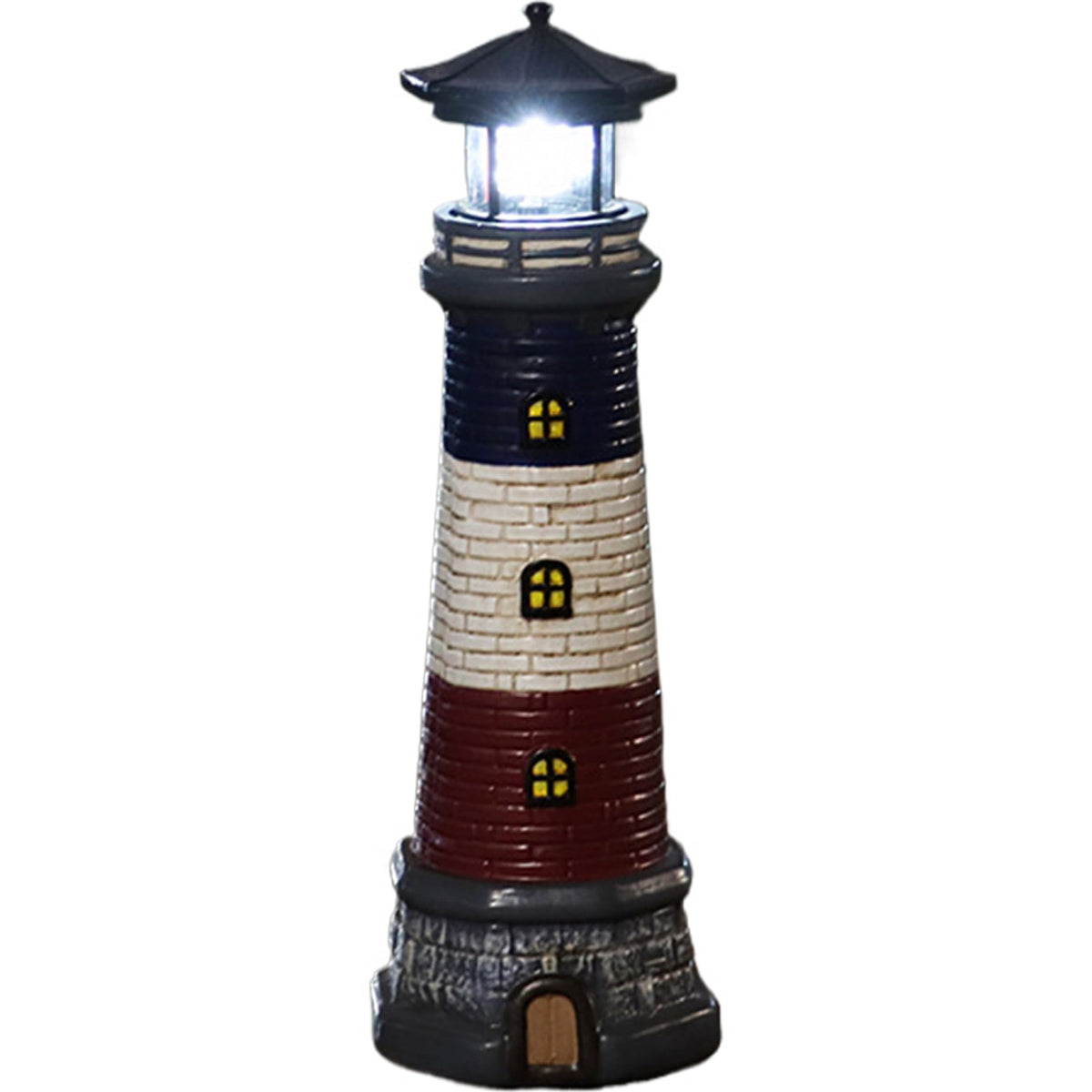 15 Inch Waterproof Rotating LED Lighthouse Lamp T9249
