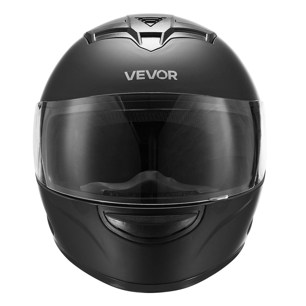 Full Face Motorcycle Helmet DOT Approved Dual Visor Interchangeable Lens M4682