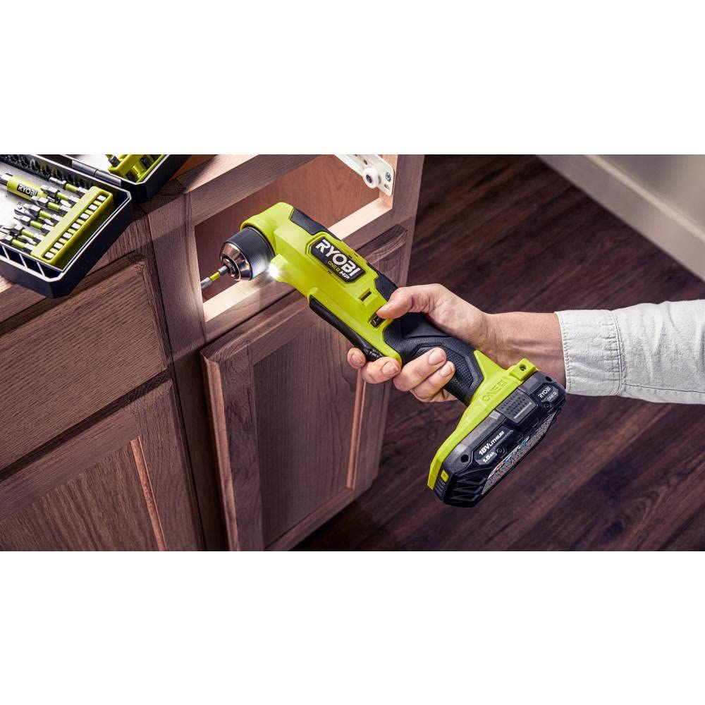 18V Brushless Cordless Compact 3/8 in. Right Angle Drill Kit Y76250