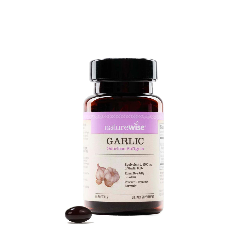 Odorless Garlic Softgels with Royal Jelly & Pollen S1005