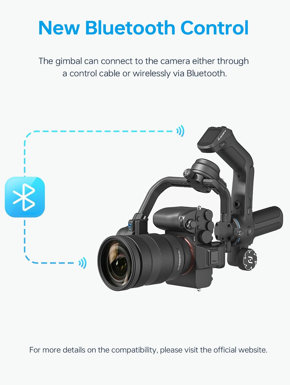 Camera Gimbal Stabilizer with AI Tracking S109487