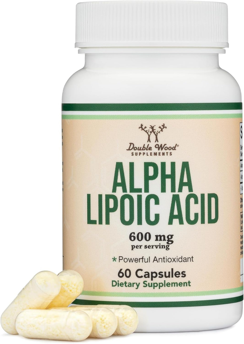 Alpha Lipoic Acid 600mg 60 Capsules Q7696