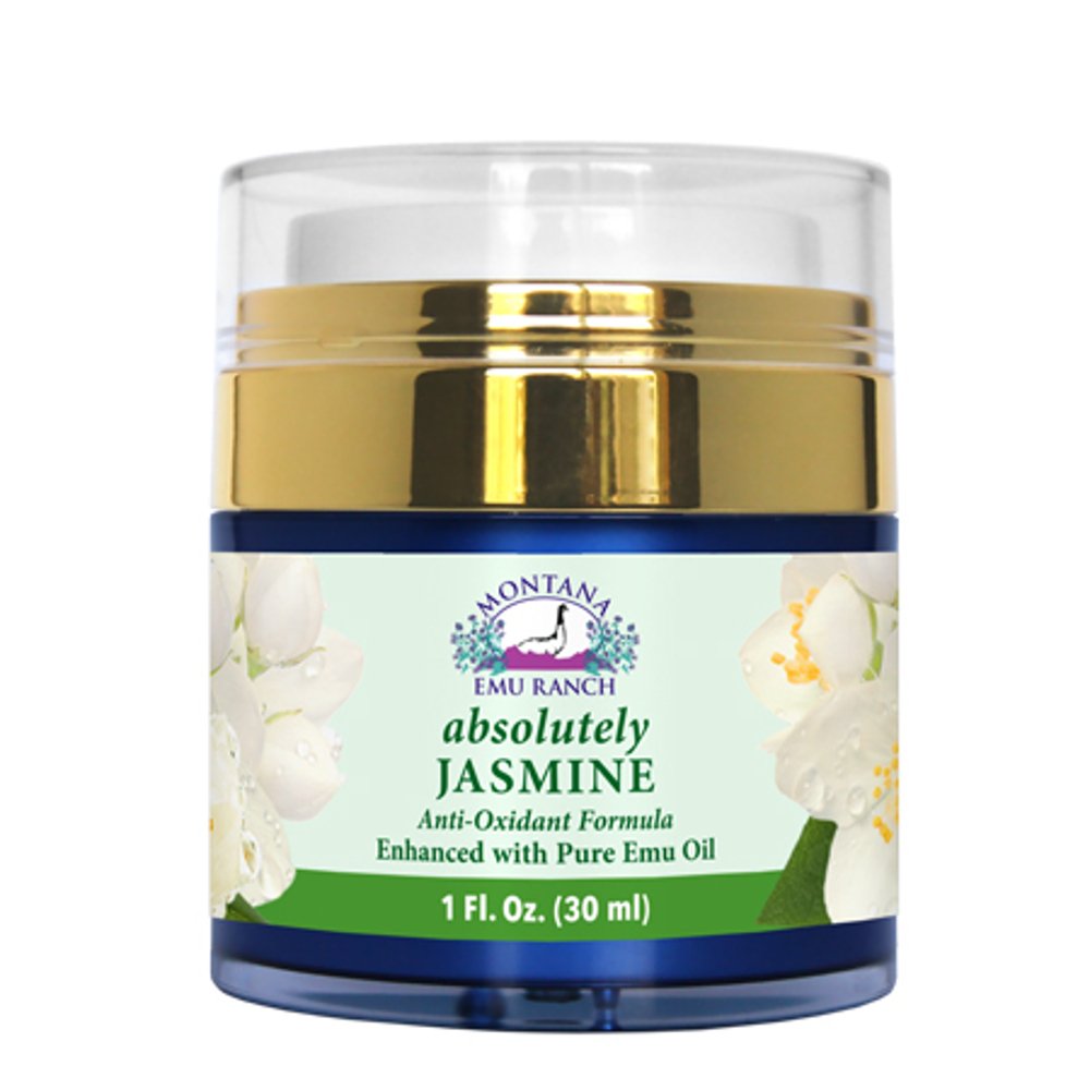 Jasmine Facial Cream 1 Ounce Jar with Emu Oil H1677