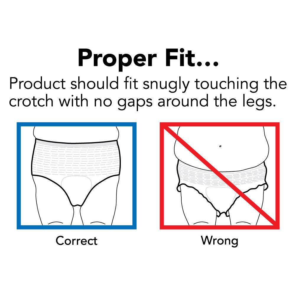 XL Absorbent Underwear D468355