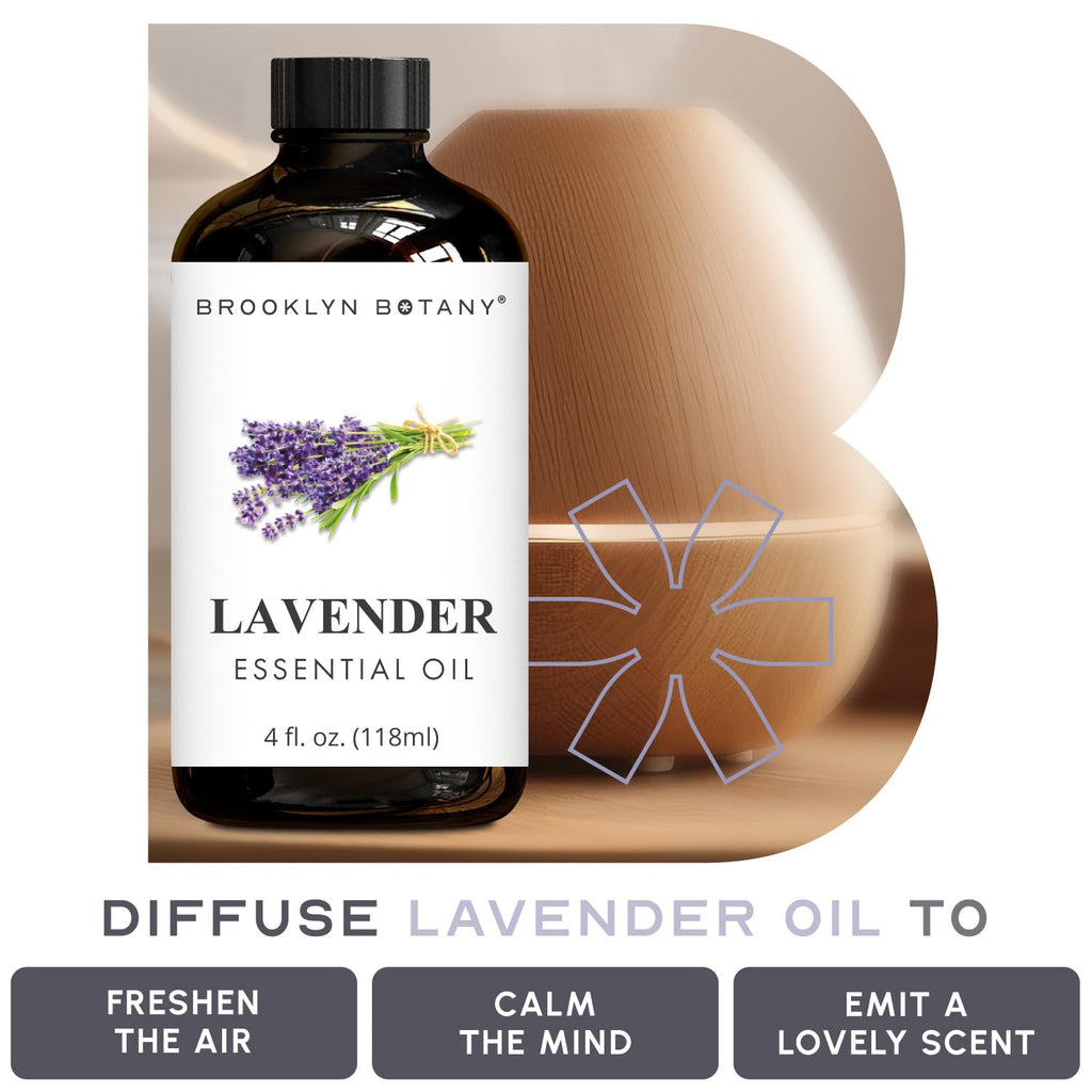 Lemon Eucalyptus & Lavender Essential Oils 4 Fl Oz Pack of 2 K4511