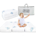 Pack and Play Mattress, 38"x26" Trifold Memory Foam N71976