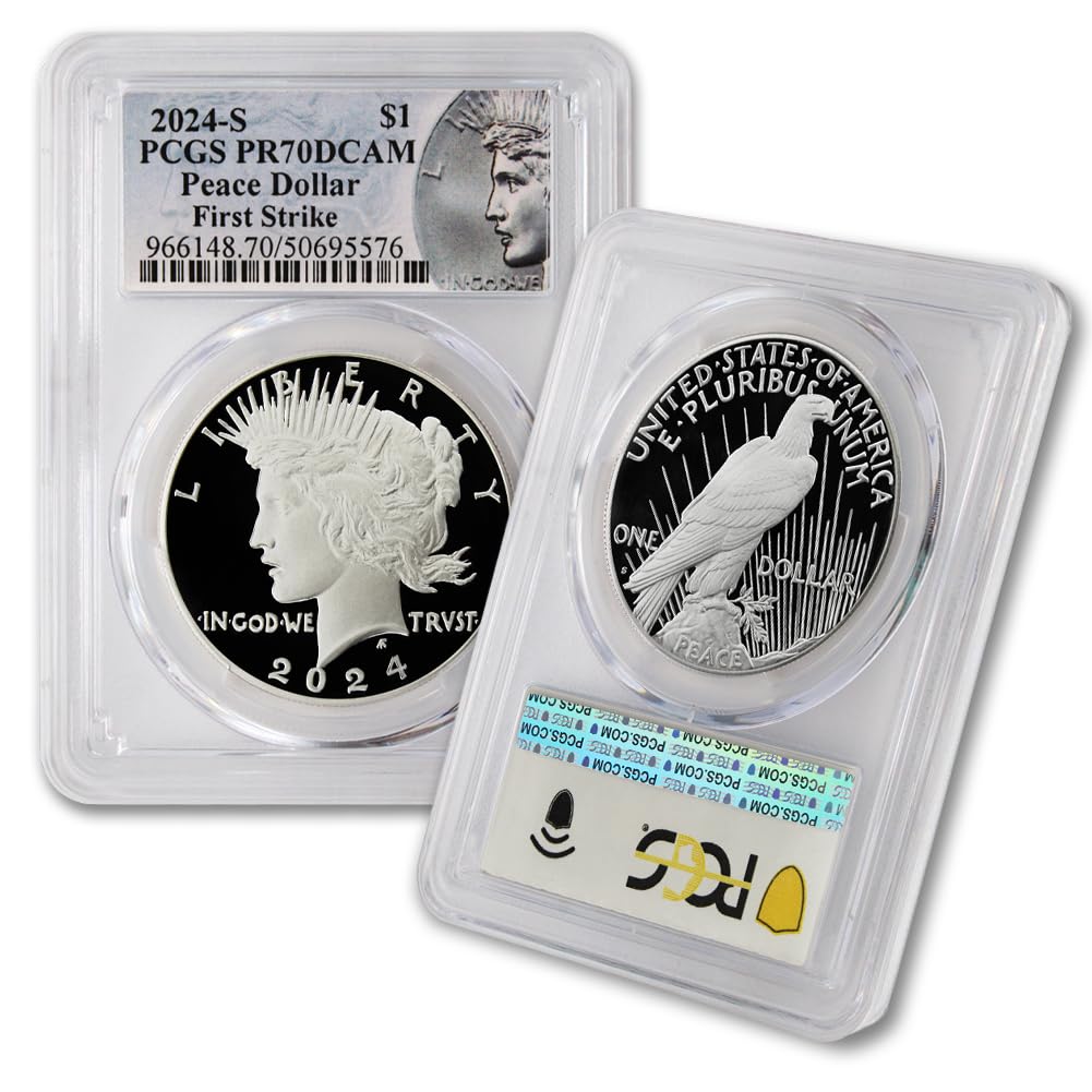 2024 American Silver Peace Dollar Proof E493316