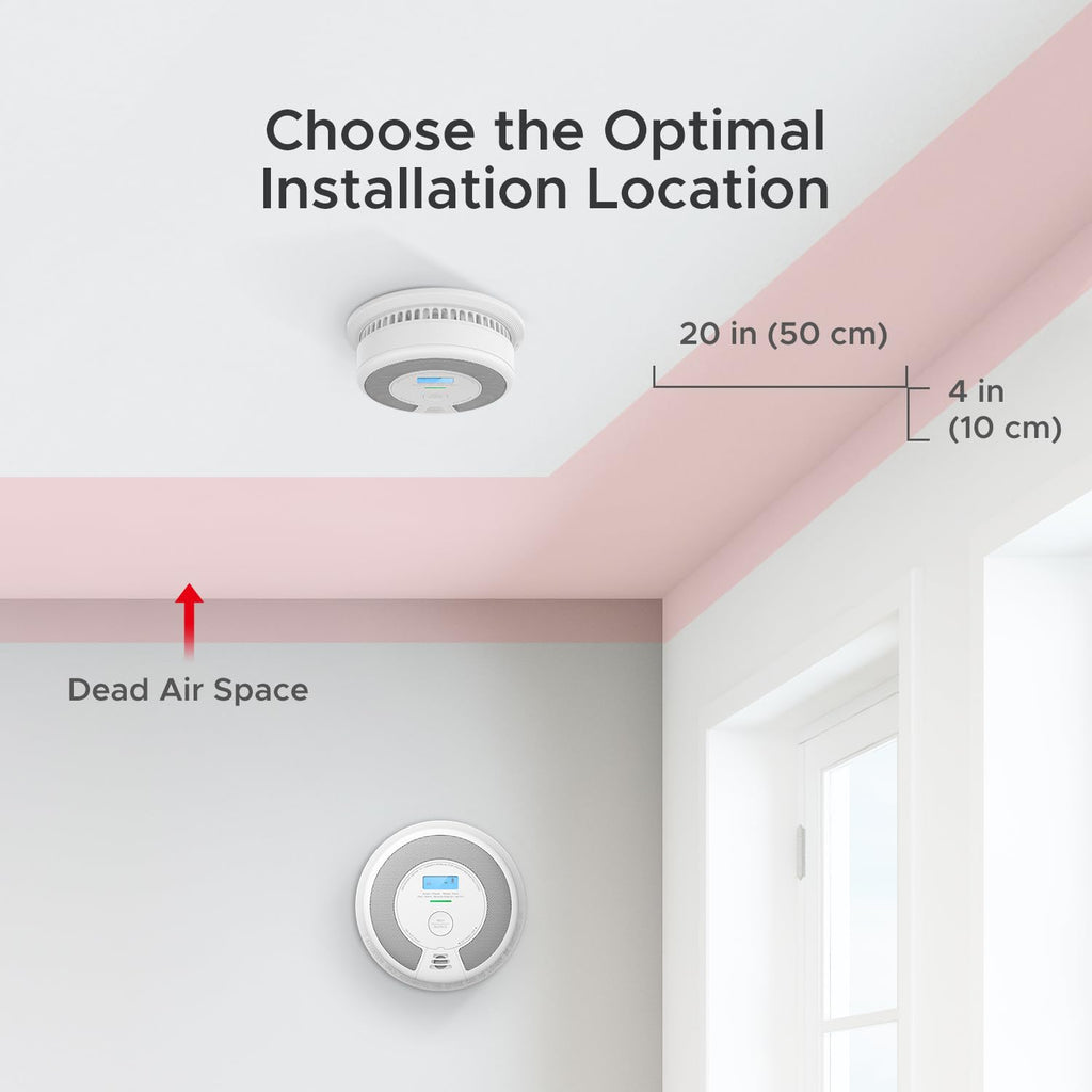 Combination Smoke & CO Alarm, 10-Year Battery, 3-Pack Z2172