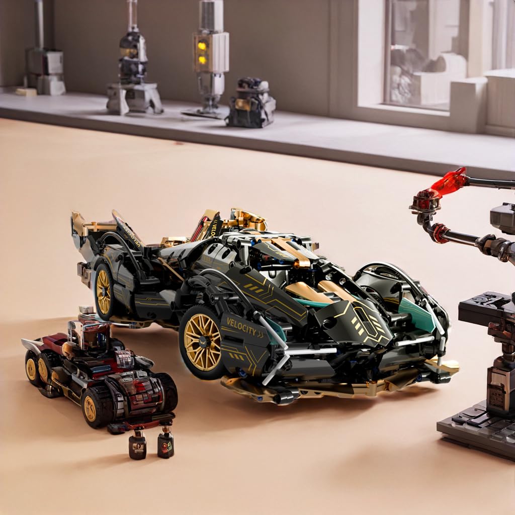 Racing Car Building Block Set 1:14 Z572