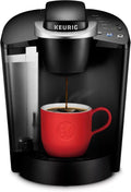 Single Serve K-Cup Pod Coffee Maker, 3 Brew Sizes, 48oz Removable Reservoir, Black Q3462