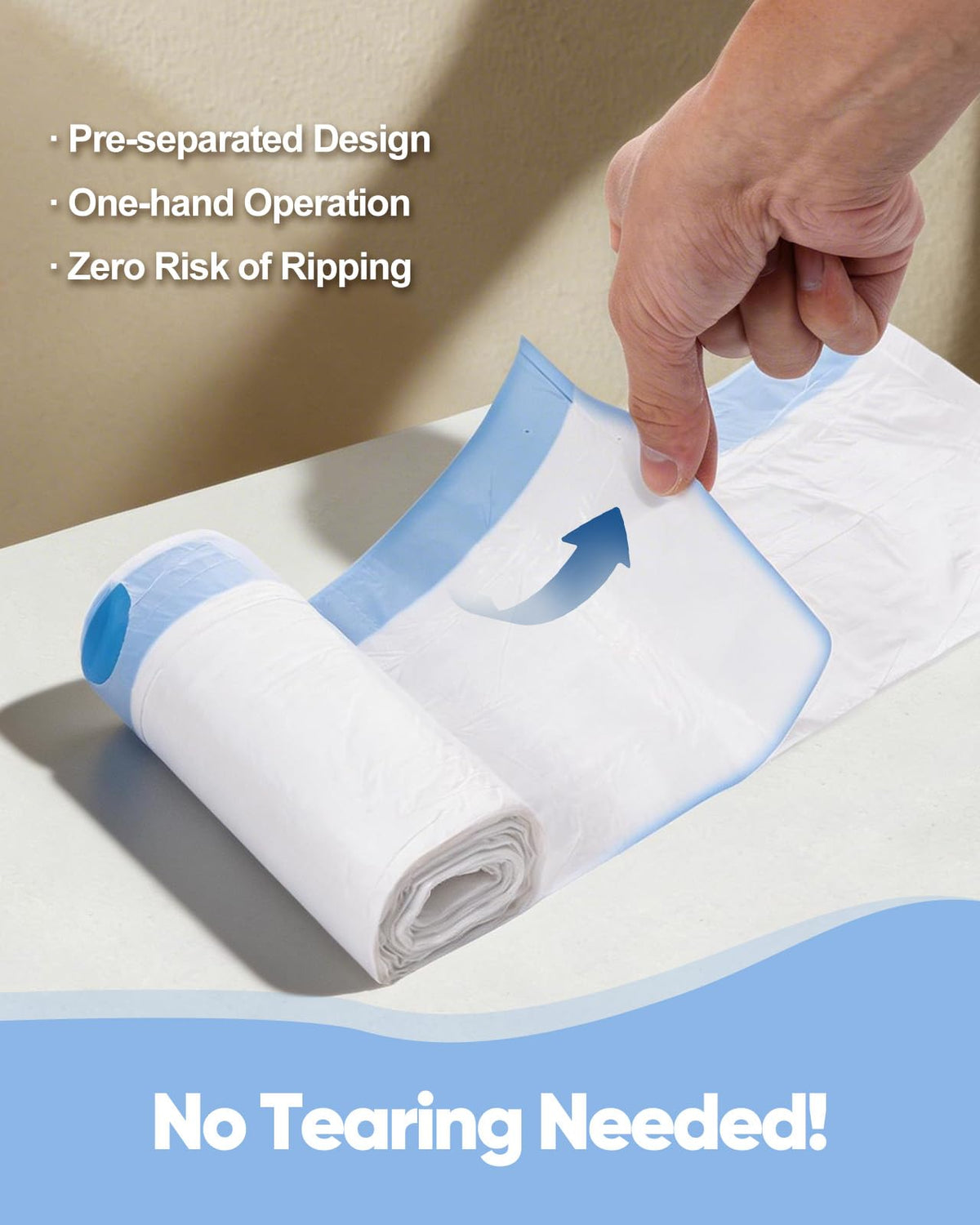 150 Count Drawstring Cat Litter Bags C19536