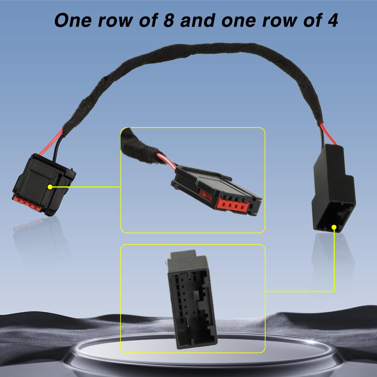 USB Media Hub Module Power Adapter Harness Wiring H7849
