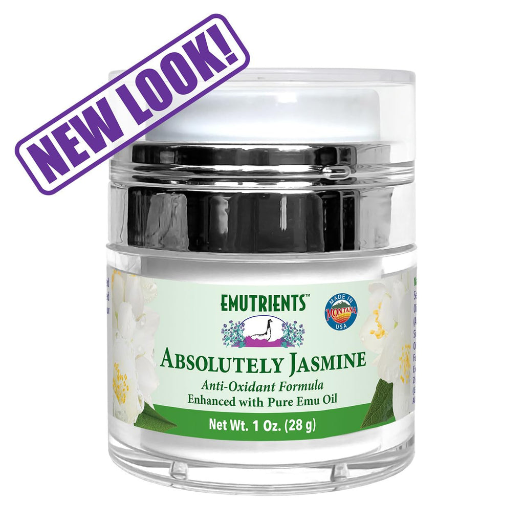 Jasmine Facial Cream 1 Ounce Jar with Emu Oil H1677