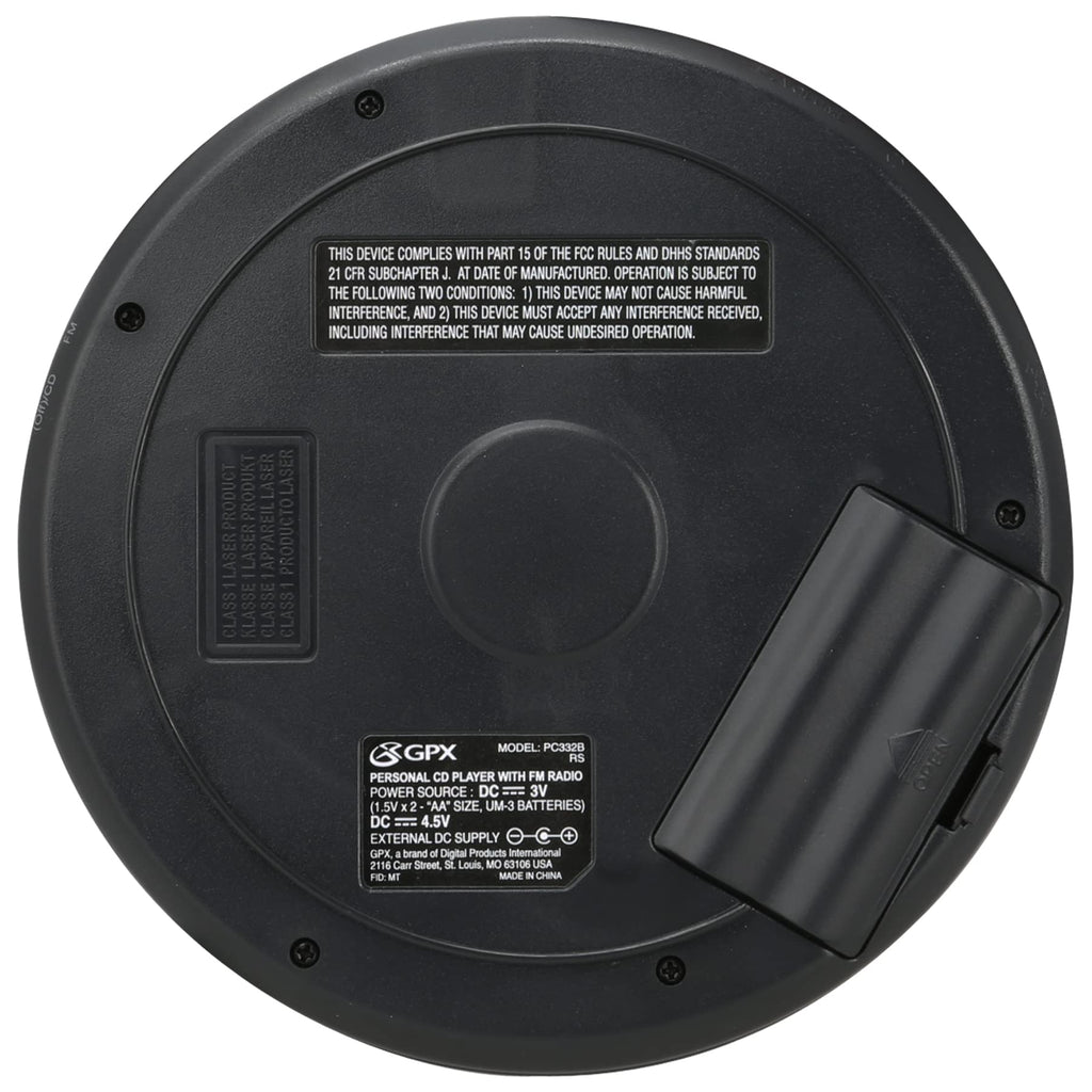 Portable CD Player with FM Radio C608