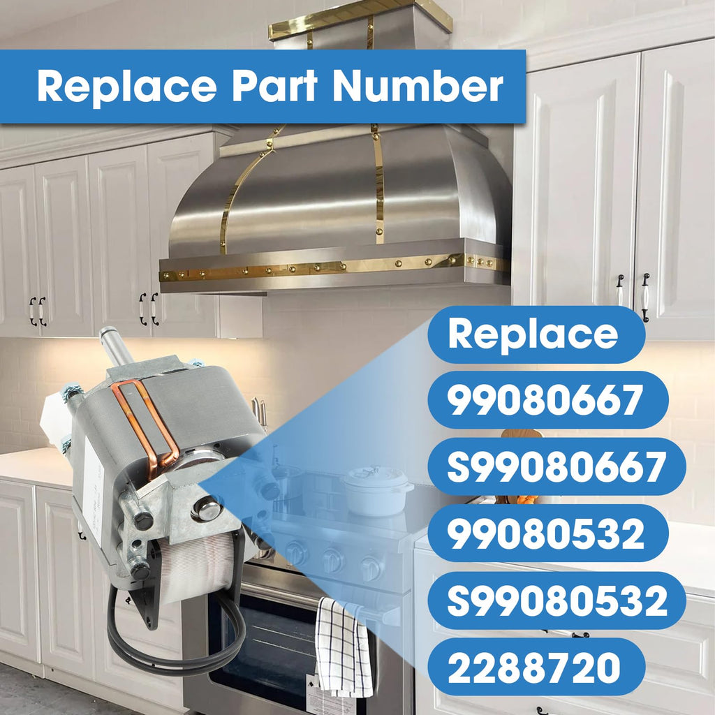 Vent Fan Motor Replacement S502758
