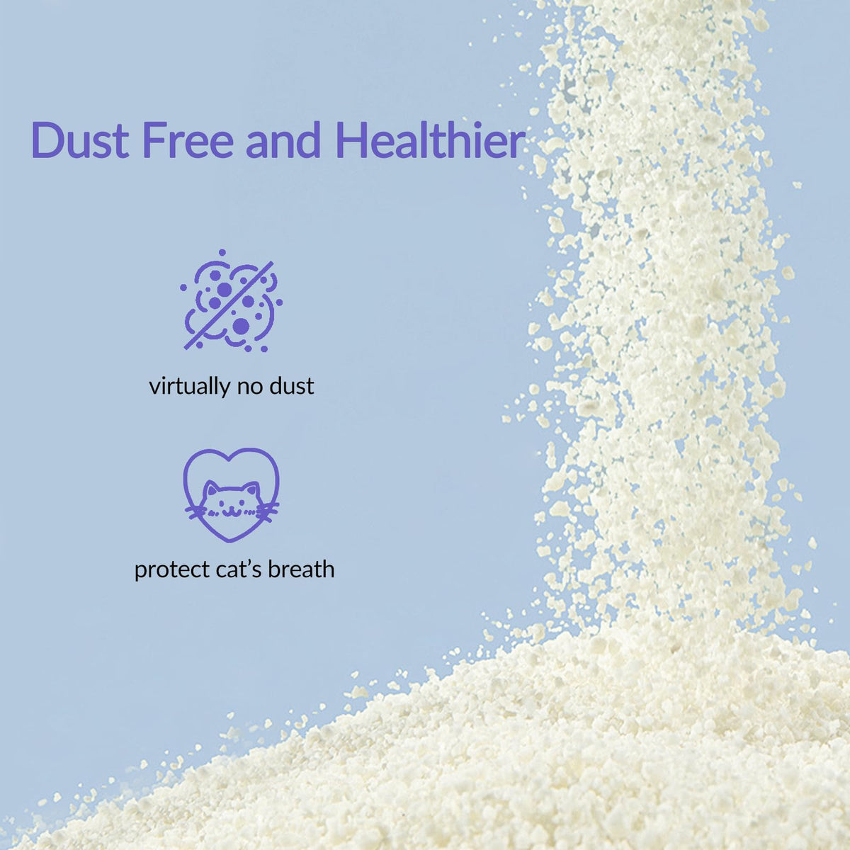 Non-Stick Ultra Clumping Unscented Cat Litter R675389