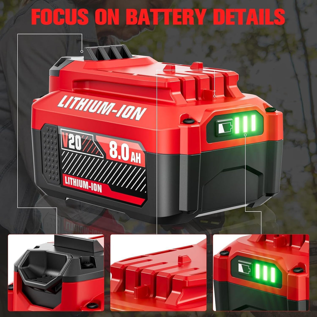 20V Lithium Battery Replacement X98034