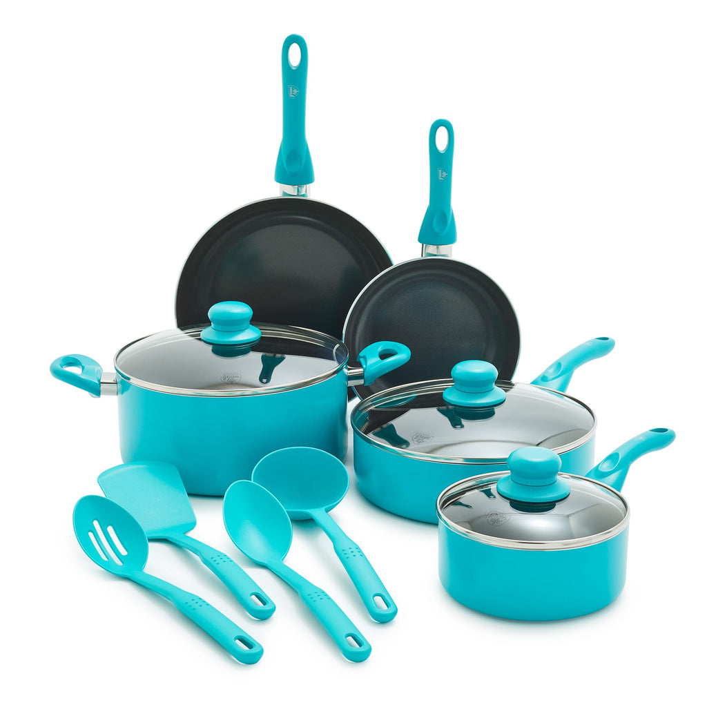 12 Piece Ceramic Nonstick Cookware Set T3068