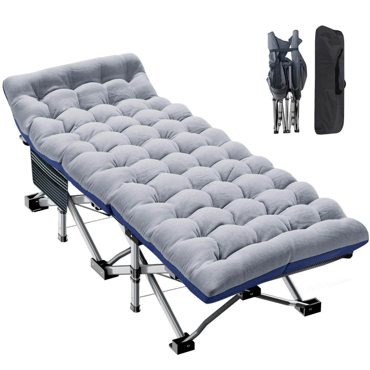 Camping Cot with Mattress D524332
