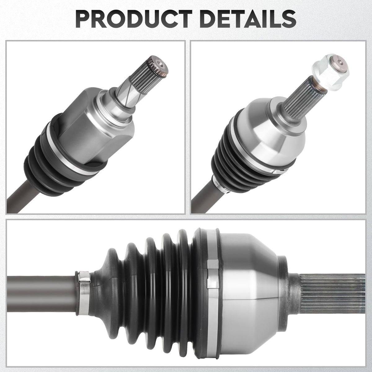 Left & Right Front CV Axle Shaft Assembly 2PCs E70651