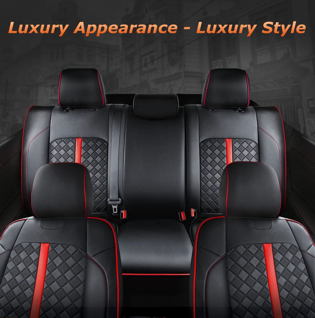 Custom Fit Leather Seat Covers T487