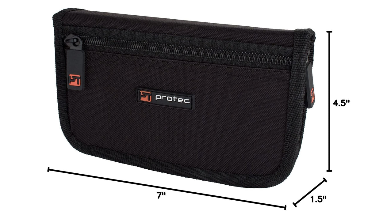 Nylon Trumpet Mouthpiece Pouch with Zipper Closure D274161