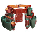 Nylon and Leather 21-Pocket Tool Belt with Hammer Holder M27761