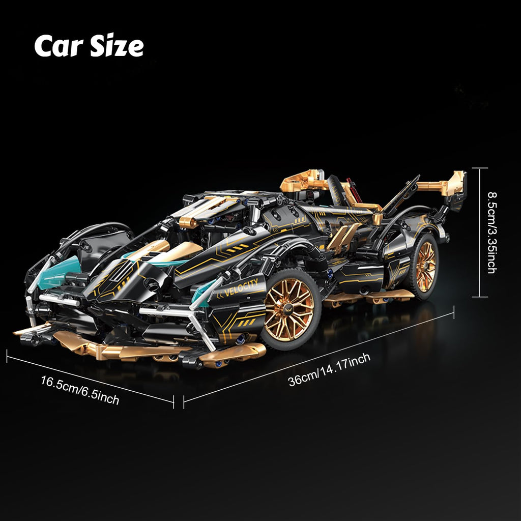 Racing Car Building Block Set 1:14 Z572