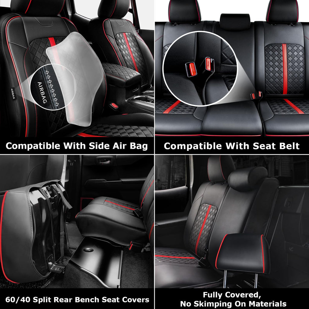 Custom Fit Leather Seat Covers T487