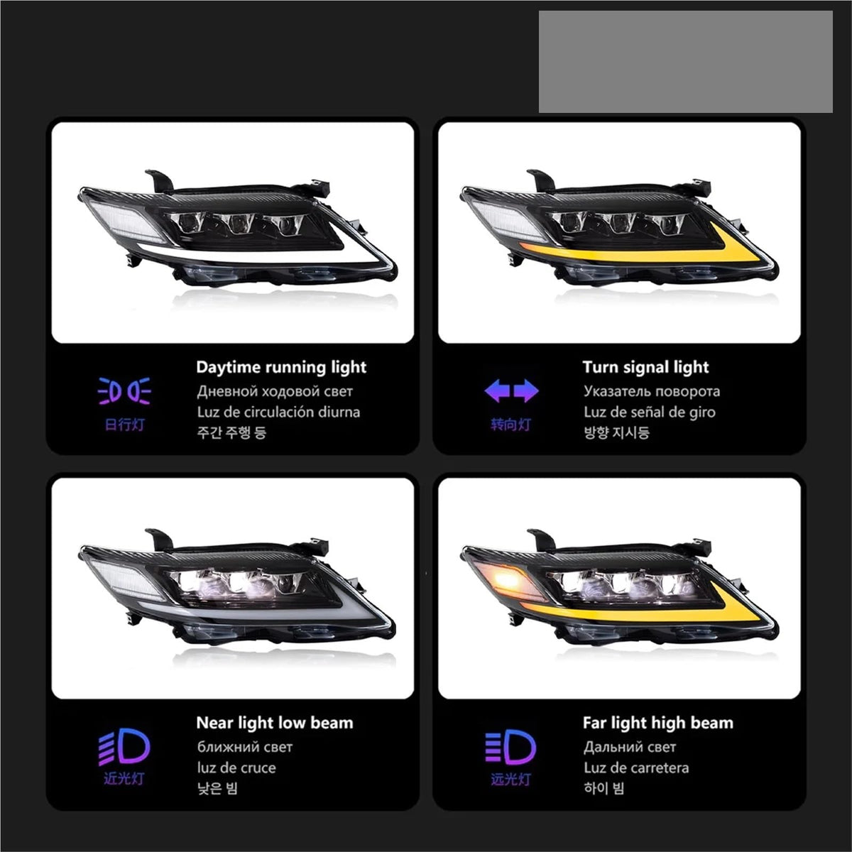 Toyota Camry LED Headlight L522111