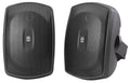 2-Way Indoor/Outdoor Speakers Pair Black O913178