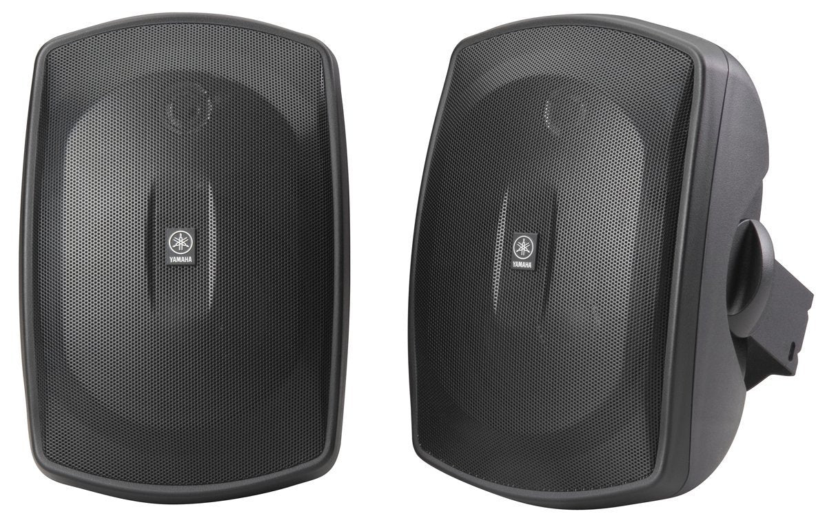 2-Way Indoor/Outdoor Speakers Pair Black O913178