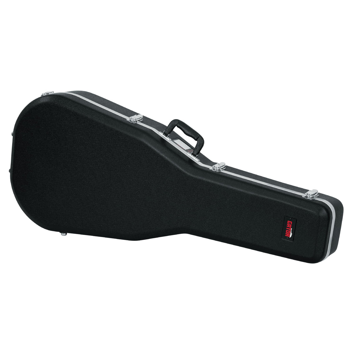 Lightweight ABS Molded Case for Dreadnought Acoustic Guitars E8180