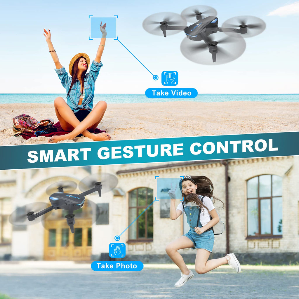 Foldable 1080P Camera Drone with 2 Batteries O955486